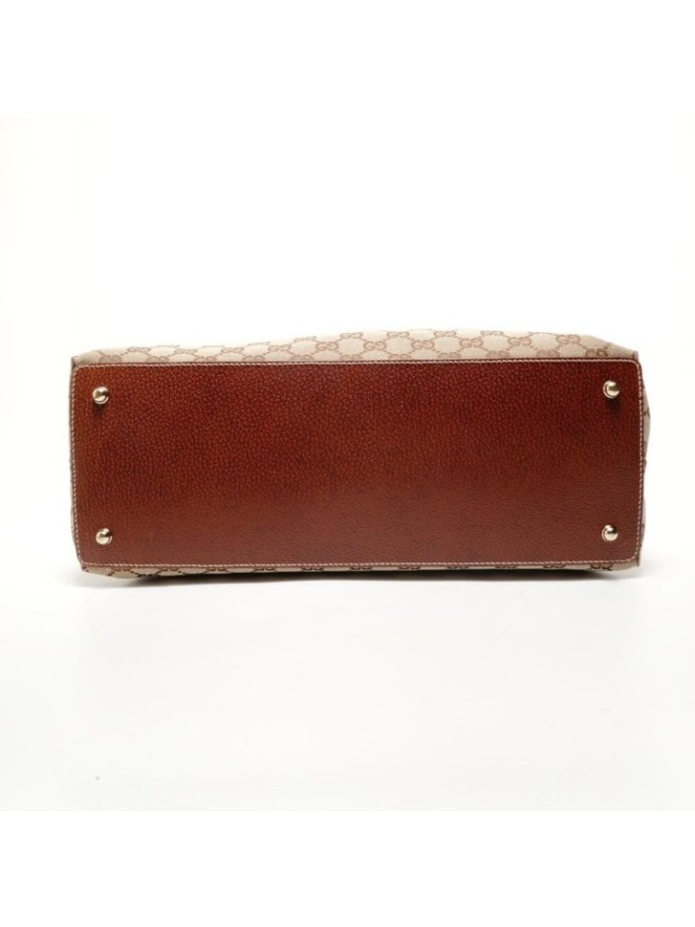 ★SOLD★ Gucci Shoulder Bag GG Canvas Bamboo - Picture 7 of 10
